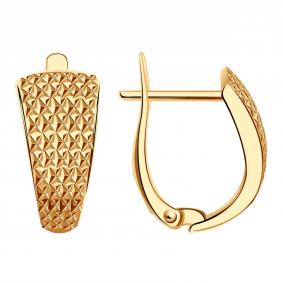 Золотые серьги МАГНАТ МА 011721 МА 011721 фото